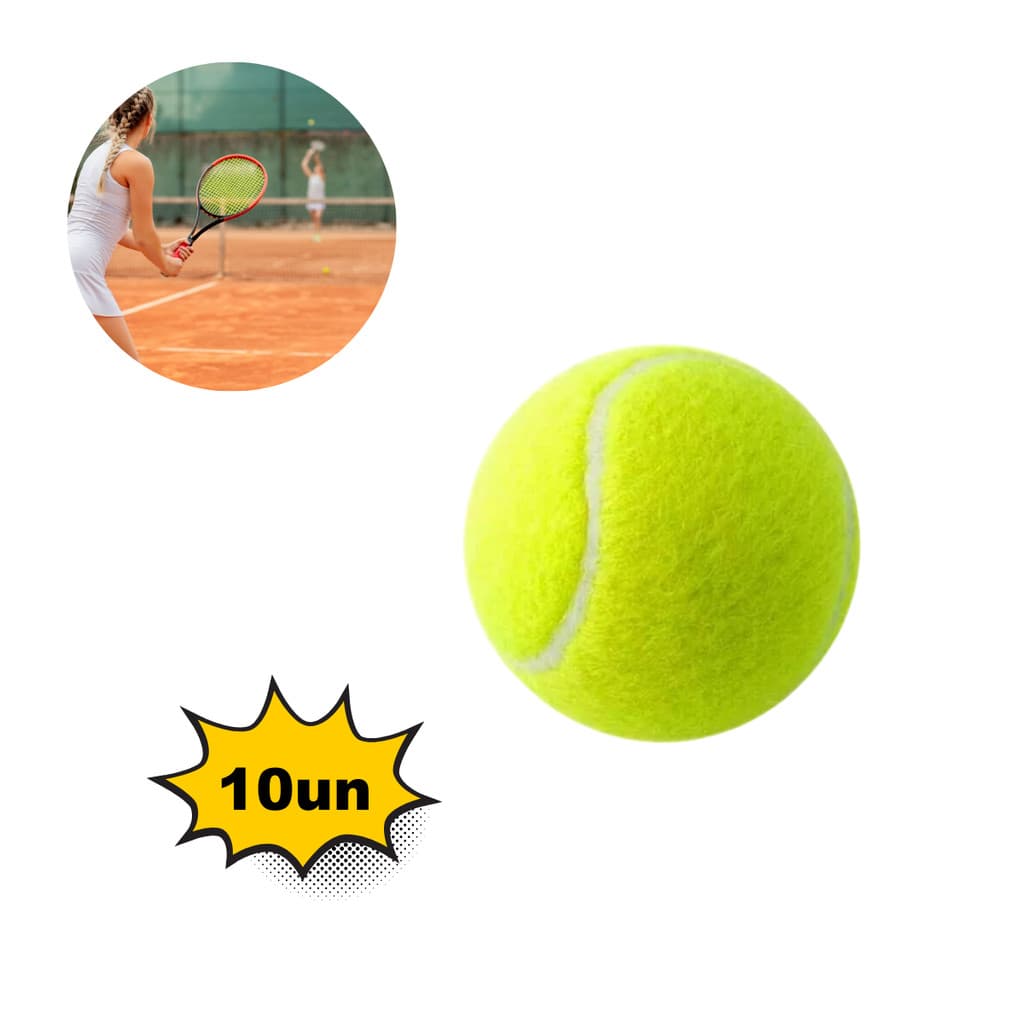 Bolas de tênis - 10un