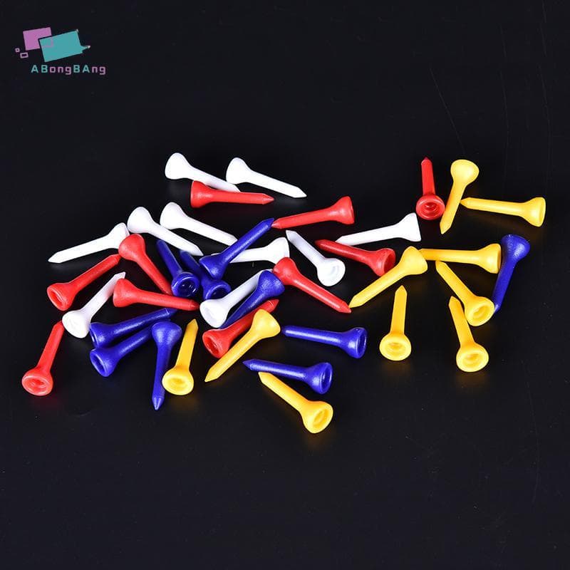 Abongbanghn 100PCS 36mm Pride Tee Evolution Camisetas De Golfe De Plástico