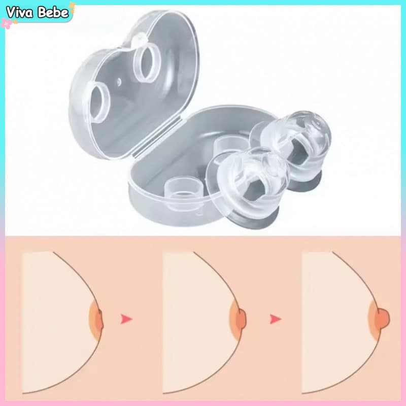 Corretor De Mamilo/Protetor Tratamento/Correção/Ventosa Modelador De Amamentação