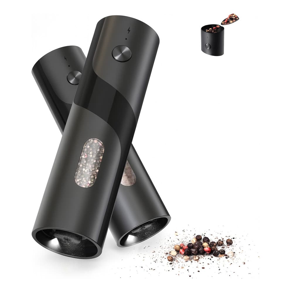 Moedor Elétrico De Pimenta E Temperos Automático Ajustável