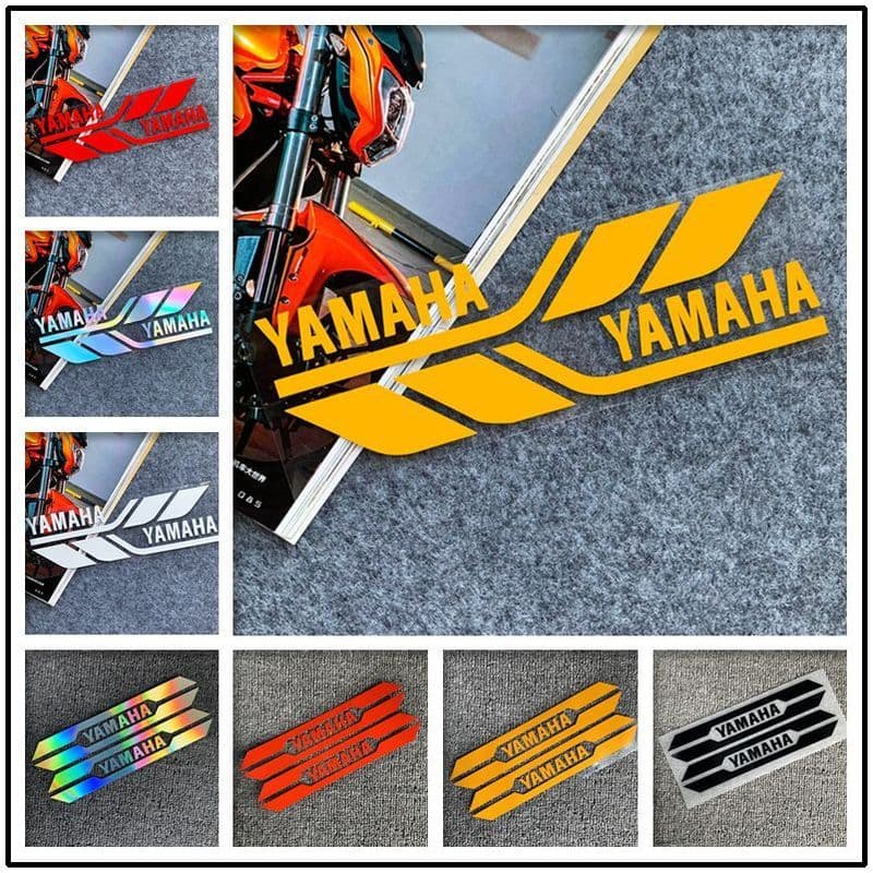 Adesivo de Letra Yamaha Modificação de Absorção de Choque Adesivo Impermeável Refletivo