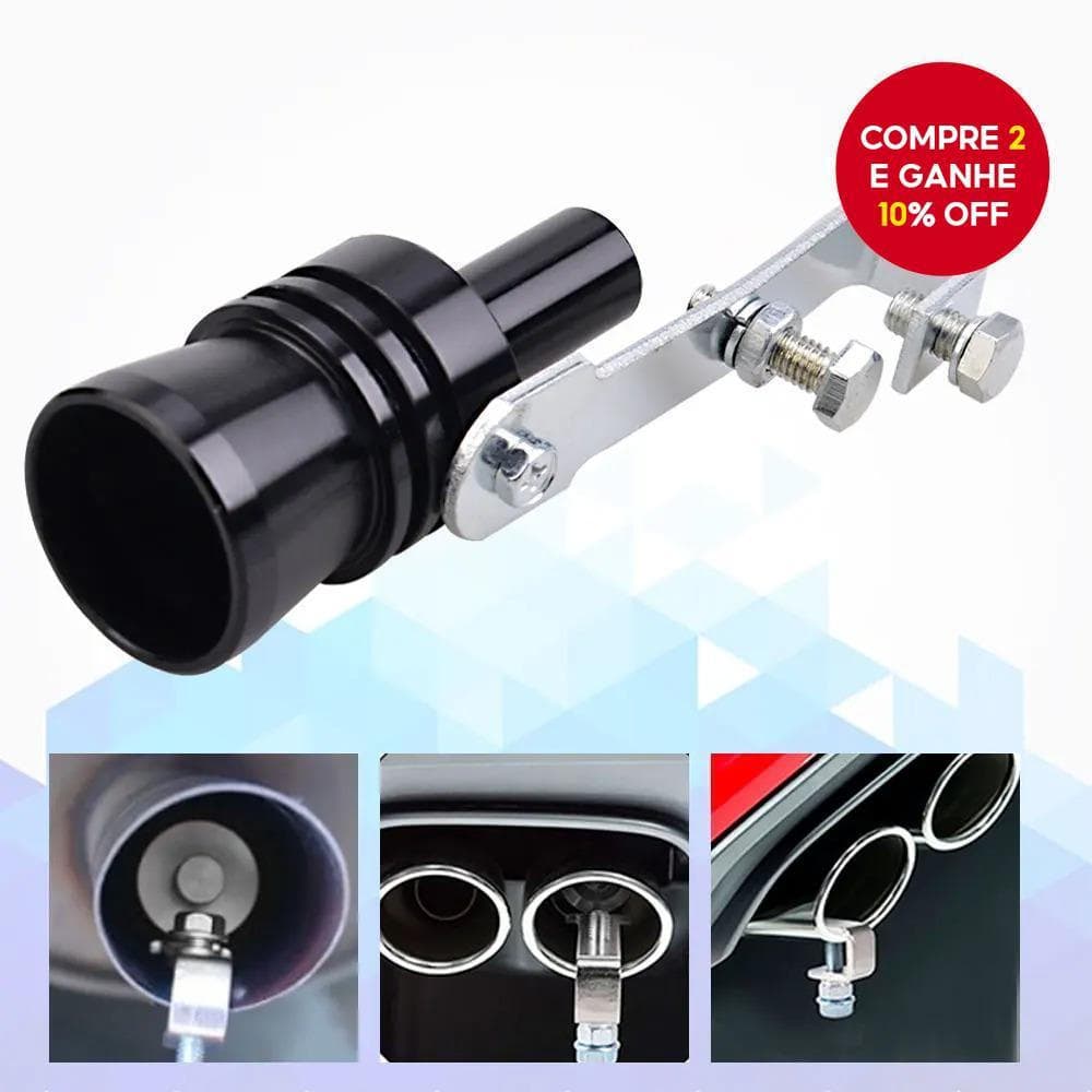 Dispositivo De Reequipamento De Veículo , Tubo De Escape , Apito De Som Turbo , Simulador Universal Para Carro