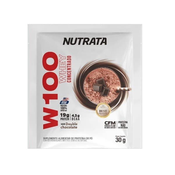 WHEY 100% NUTRATA 30G - DOSE UNICA