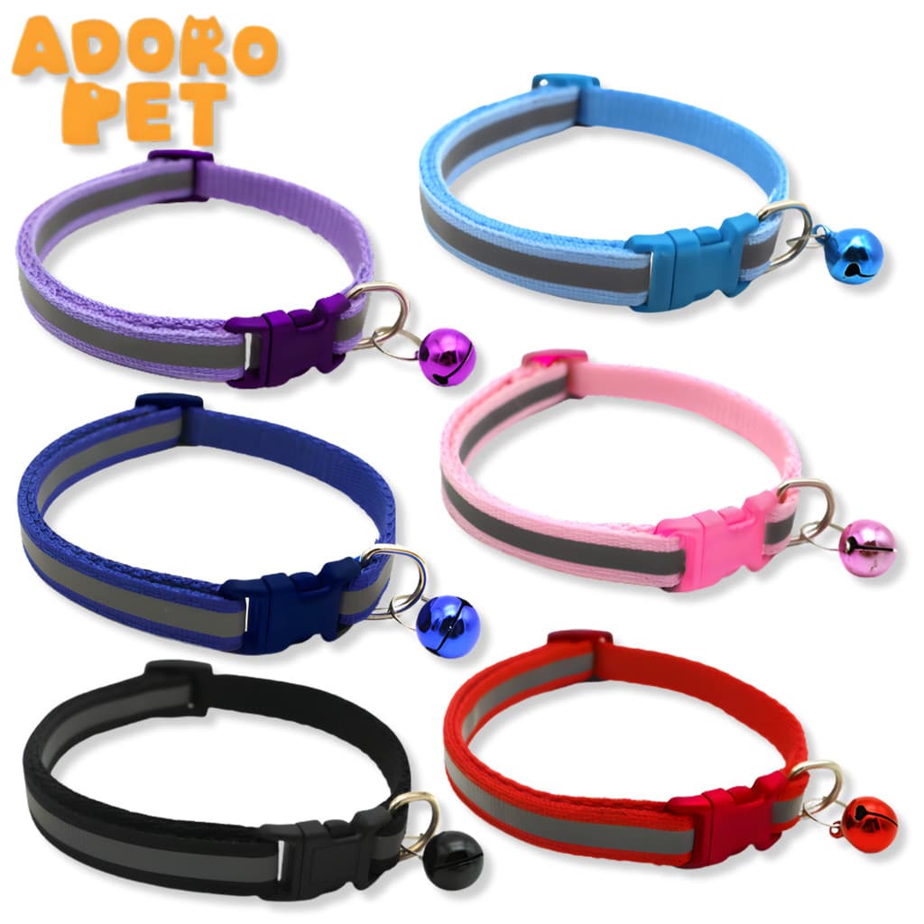 Coleira Gato Anti-Enforcamento Refletiva Com Sino Para Segurança Noturna Promoção
