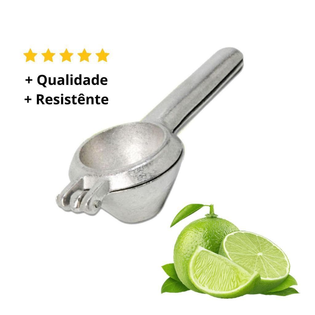 Espremedor de Limão Manual Amassador de limão para Sucos e Receitas em Alumínio Resistente