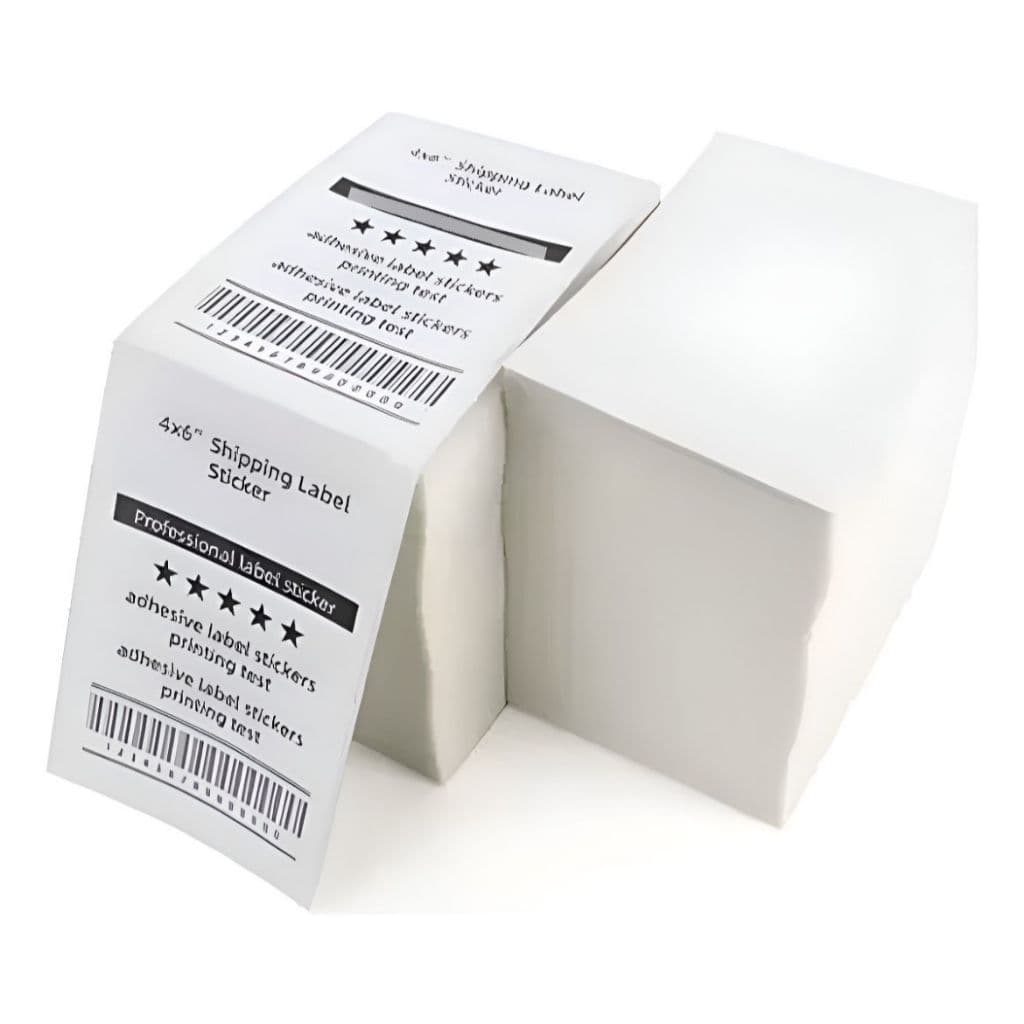 Pacote De 500 a 2500 Etiquetas Térmicas Papel Adesivo Térmica Serrilha Resma 10x15 100x150 Ecommerce