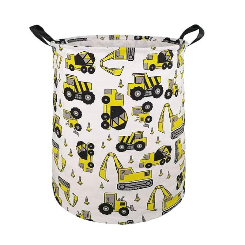 Cesto Organizador Multiuso Tecido Dobrável Roupa Brinquedos Lavanderia