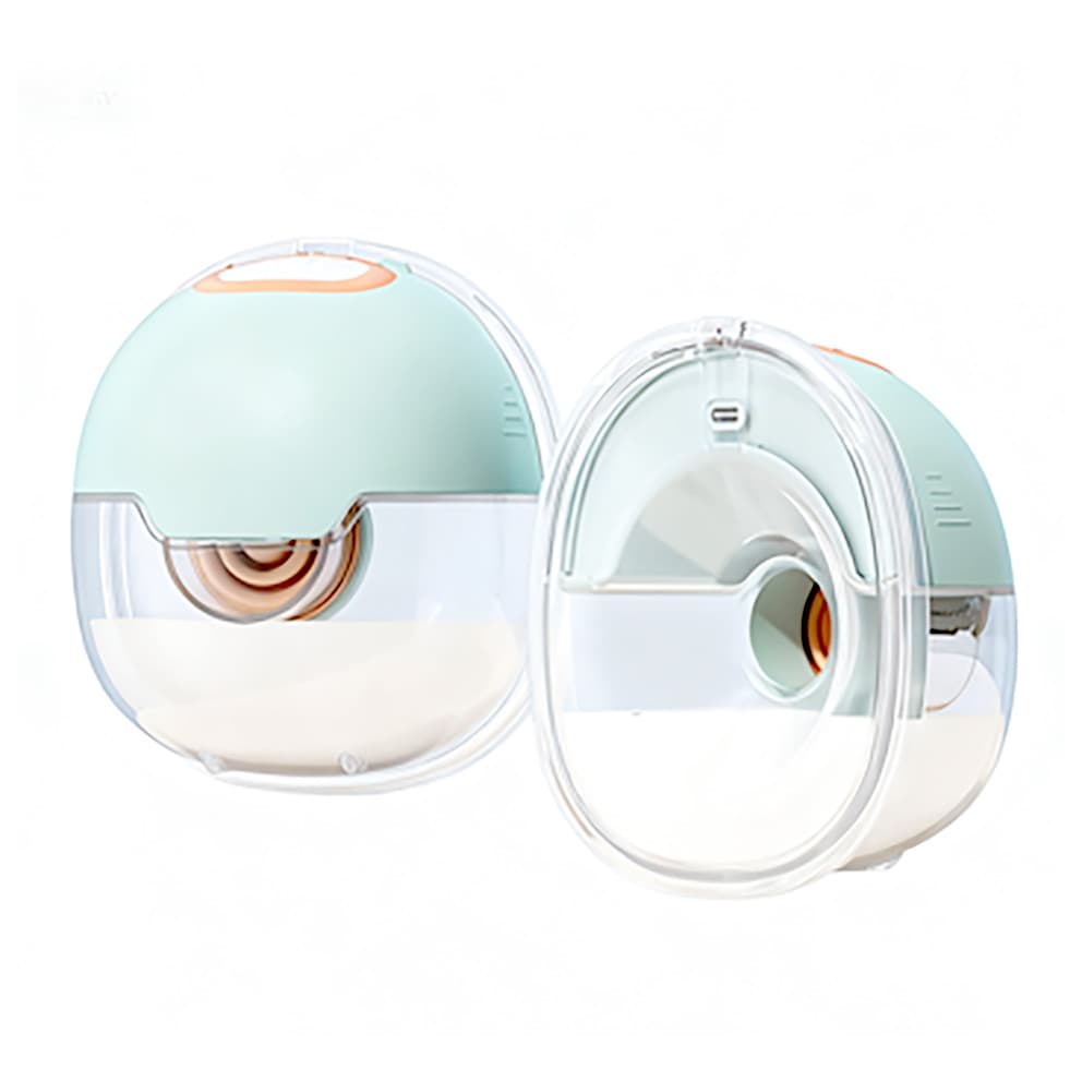 Bomba Tira-Leite Elétrica Vestível Mãos-Livres | Massageador Estimulador de Lactação, Sucção Forte, Coletor Portátil