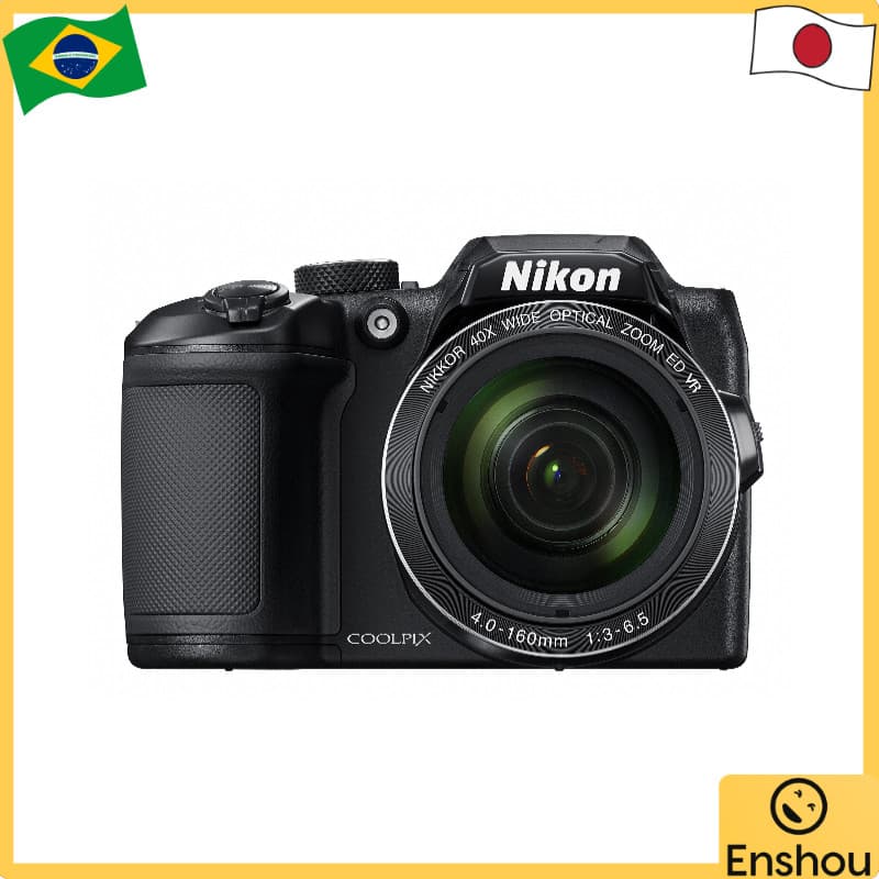 Do Japão [USADO]Nikon Digital Camera COOLPIX B500 Optical 40x Zoom 16.02 MP AA Battery Black B500BK