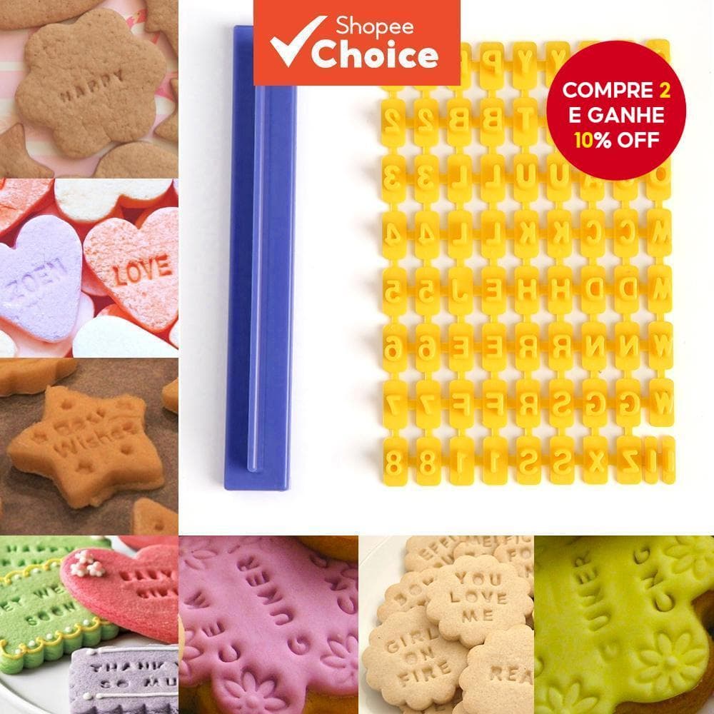 Carta Impressa Molde De Biscoito Cortador DIY Bolo Curling Gravação Cozimento Pastelaria Corte