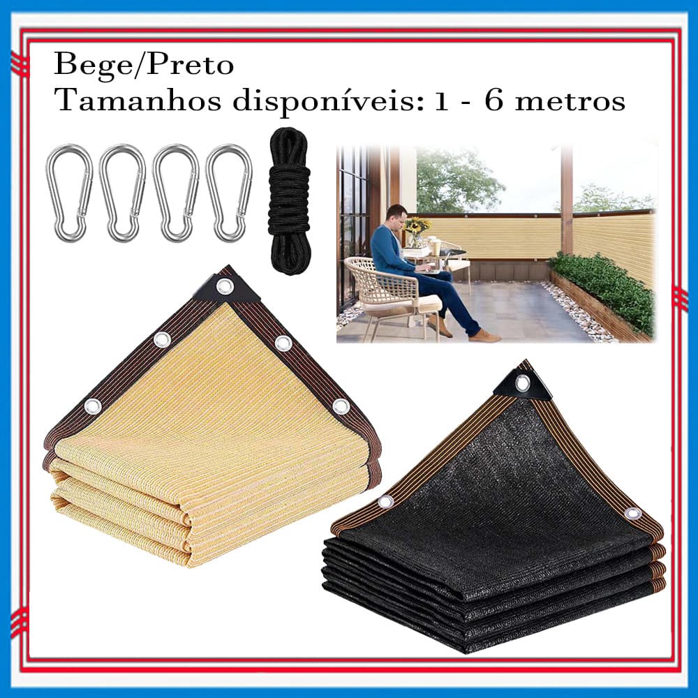 Cantos Reforçados, Toldo para Area Externa, Tela Sombreamento Garagem Piscina Sombrite, Toldo de Lona para Carro Garagem