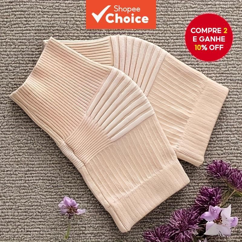 Novo conjunto de 2 peças - Protetor de joelho para homens e mulheres com compressão e aquecimento, antiderrapante, para