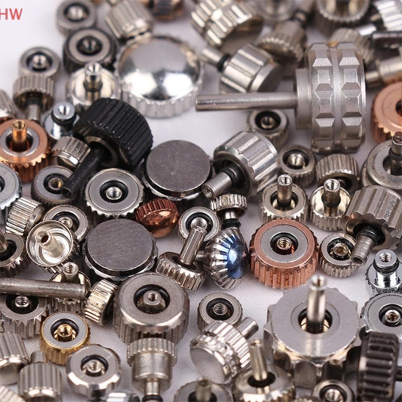 50/100 Peças Acessórios De Relógio De Desmontagem Cabeças DIY Ferramentas De Reparo Artesanal