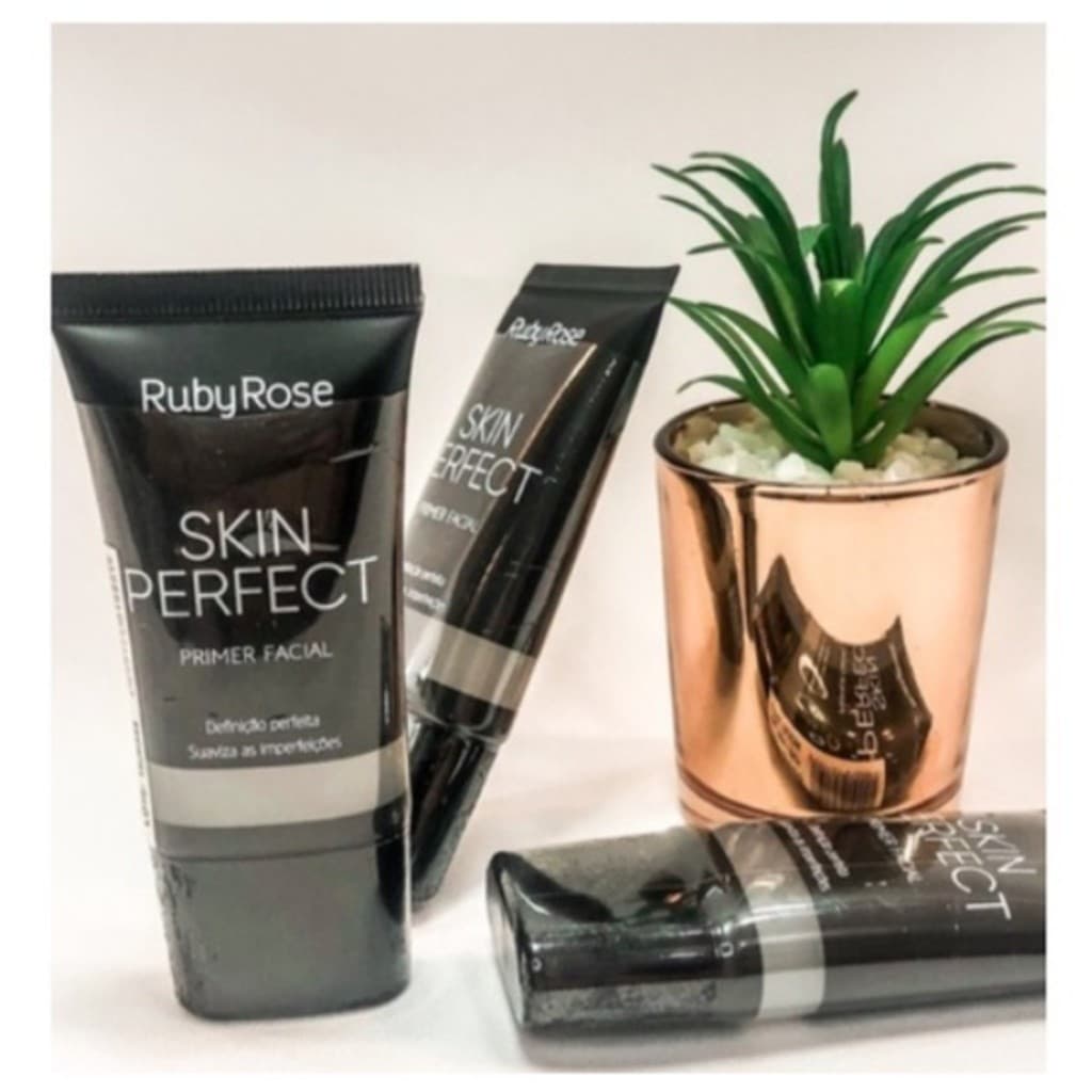 Primer Facial Ruby Rose 25ml Skin Perfect – Textura Leve | HB-8086