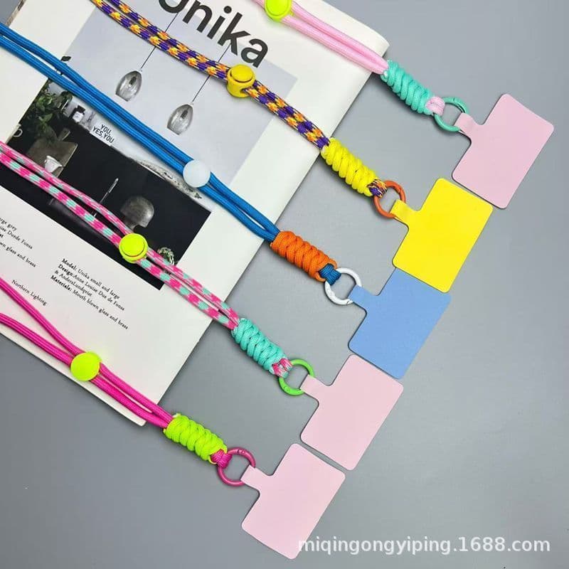 Cordão Suporte Para Celular  Anti-perda  46cm Para Pescoço Modelo Curto