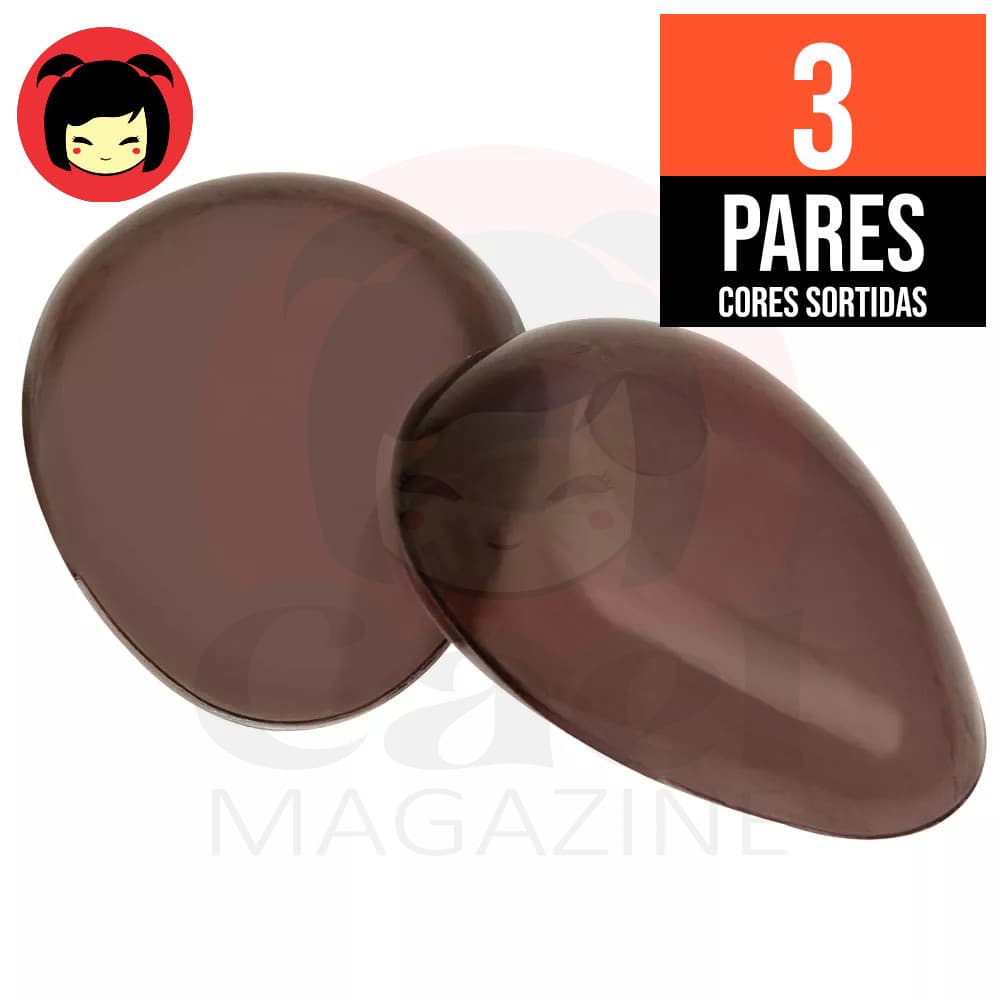 PROTETOR DE ORELHA SILICIONE PROTEGE TINTURA QUÍMICA ALISAMENTO CHAPINHA PRANCHA SECADOR - 3 PARES