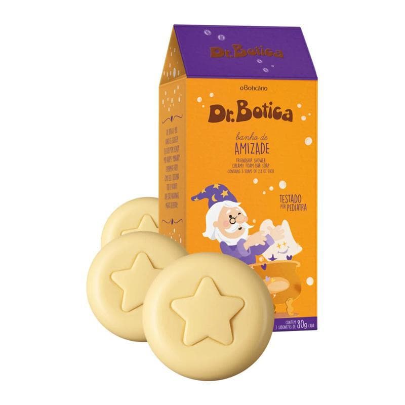 Dr Botica Banho De Amizade Sabonete 3 Uni - O Boticário