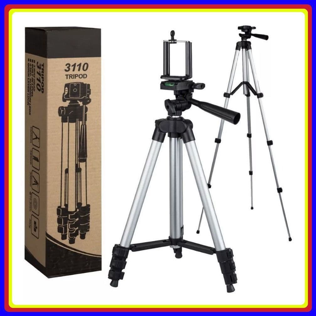Tripé Universal Com Nível Câmeras Celulares 1,02m Entrega rápida