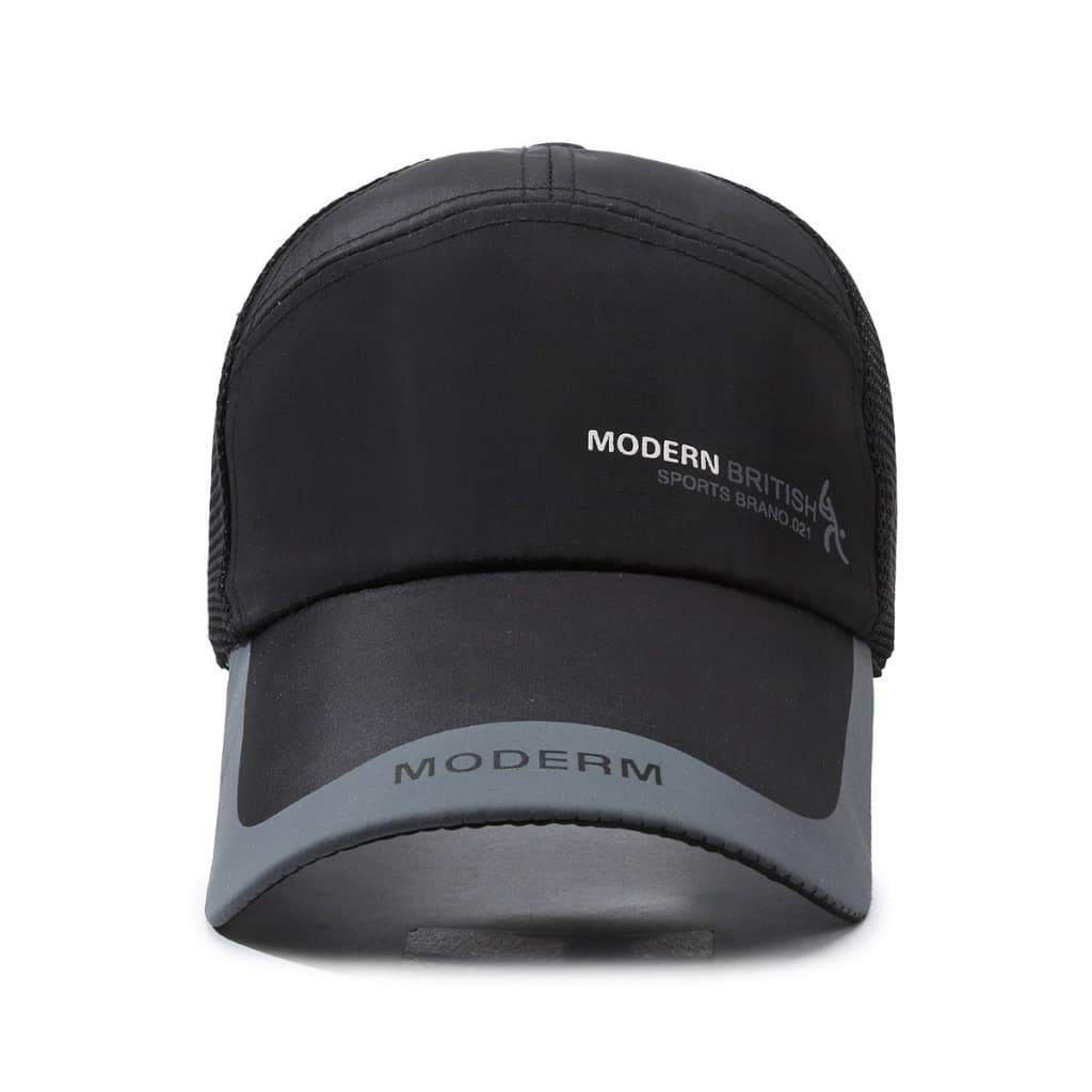 Boné De Beisebol De Malha Respirável Para Homens E Mulheres-Chapéu De Sol Moda Esportiva Ao Ar Livre