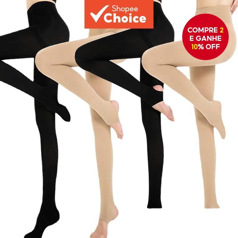 Meia-Calça Feminina De Veludo 100D – Meias Sexy Ooted/Open-Toe Opções Em Nude E Preto (Resistente A Arranhões , Primaver