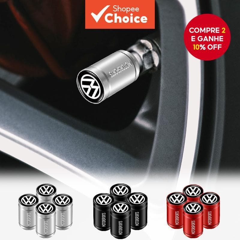 Tampas De Válvula De Atualização De 4 Unidades-Cilíndricas À Prova De Vazamentos Para VW Jetta MK5 , Golf , Passat