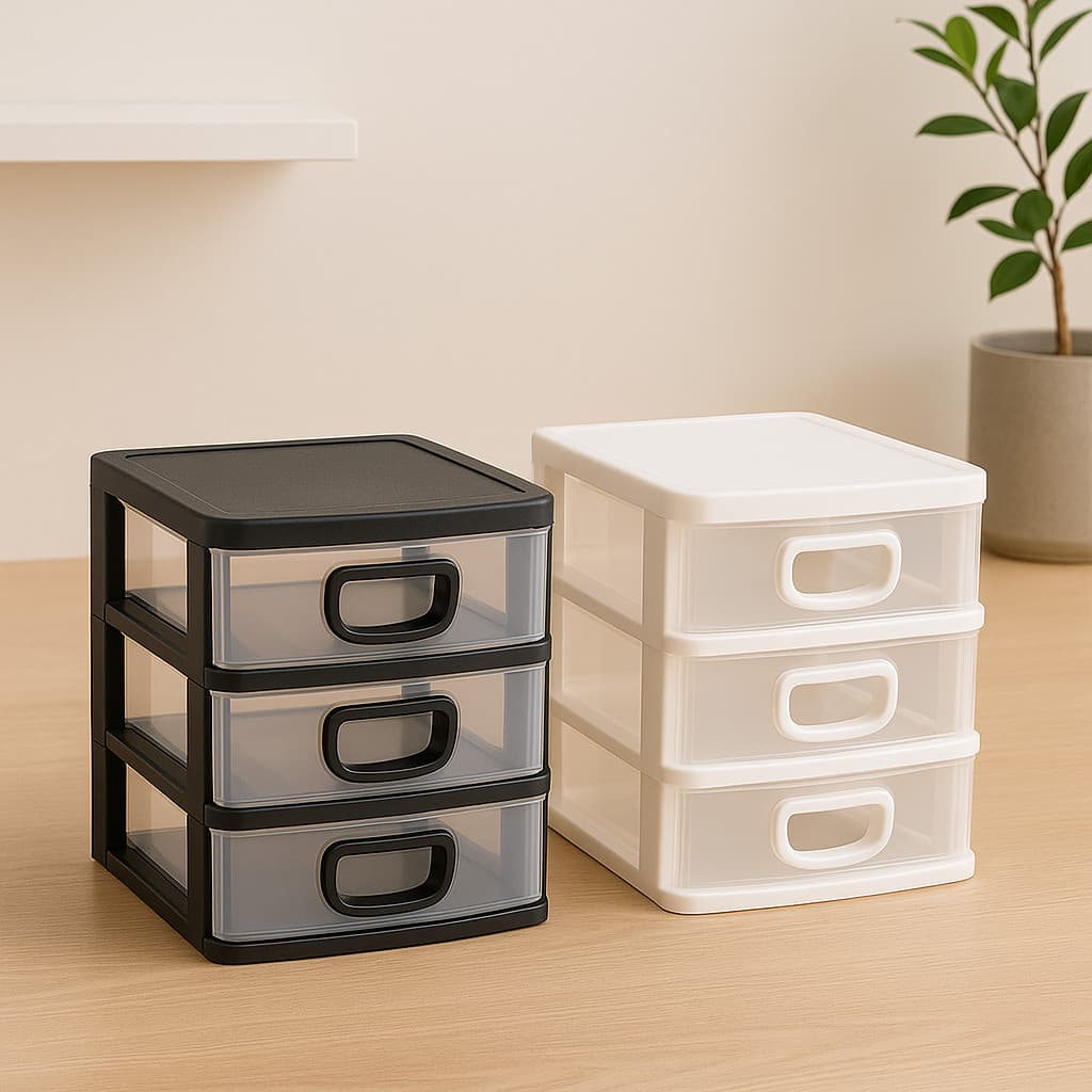 Gaveteiro Organizador De Mesa Acessórios Brincos Maquiagem Remédio Medicamento Linhas Costura