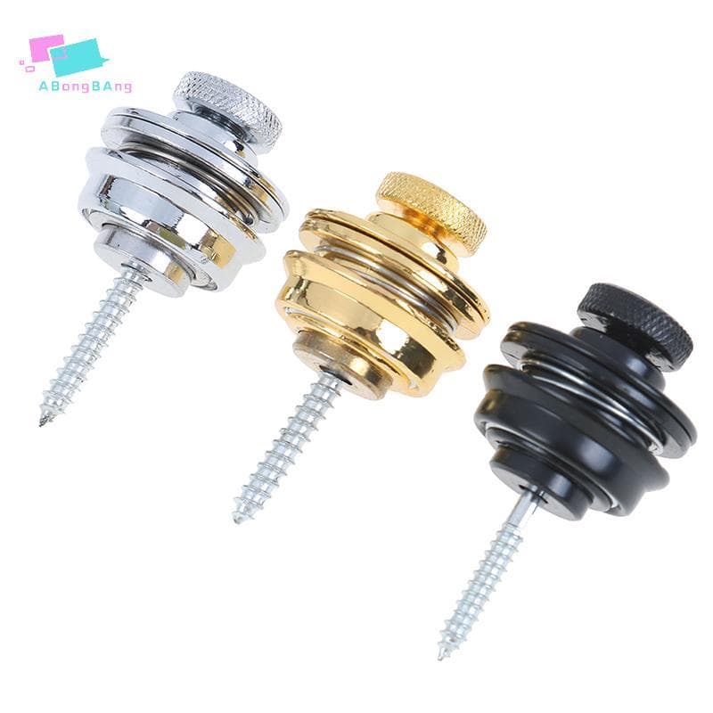 Abongbanghn 1 Peça Botão De Bloqueio De Alça De Guitarra Acústica Elétrica Baixo Acessórios