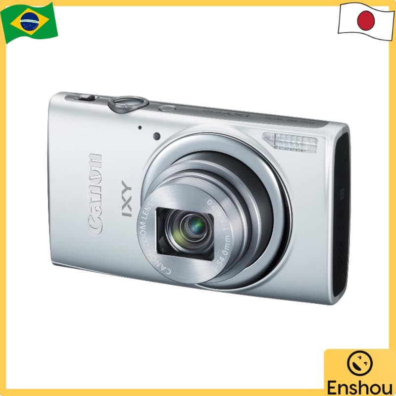 Do Jopão [USED] Câmera digital Canon IXY 630 Óptica 12x Zoom Prata IXY630 (SL)