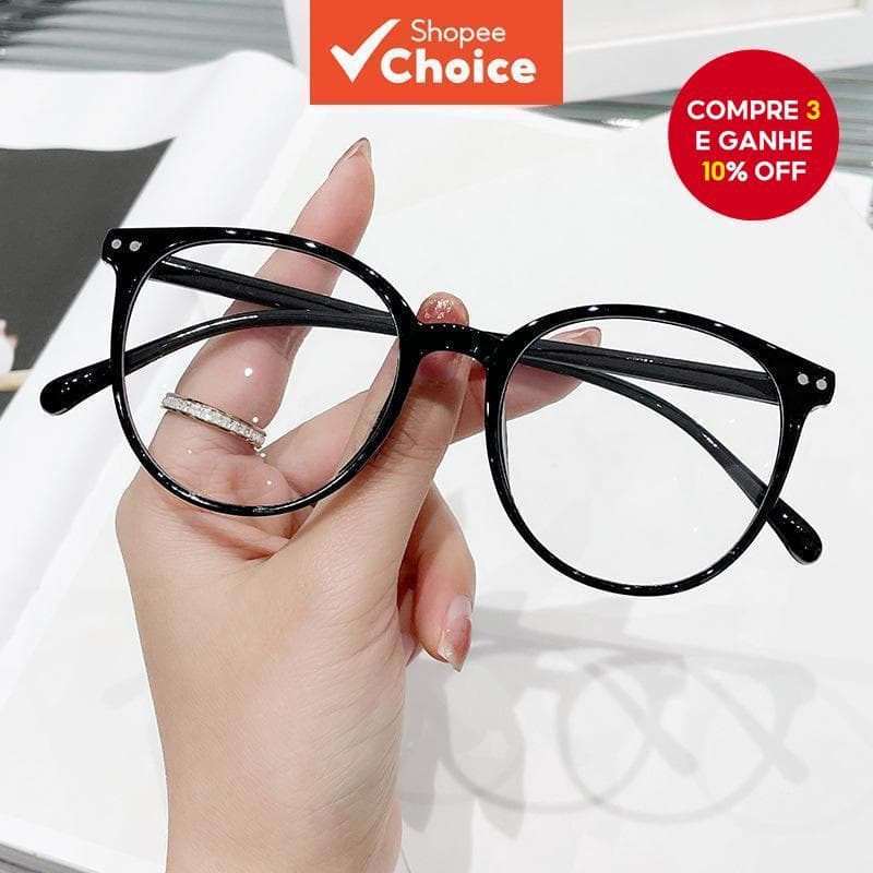 2025 Óculos Redondos Modernos De Luz Azul – Armações De Metal Chiques Para Mulheres Da Moda