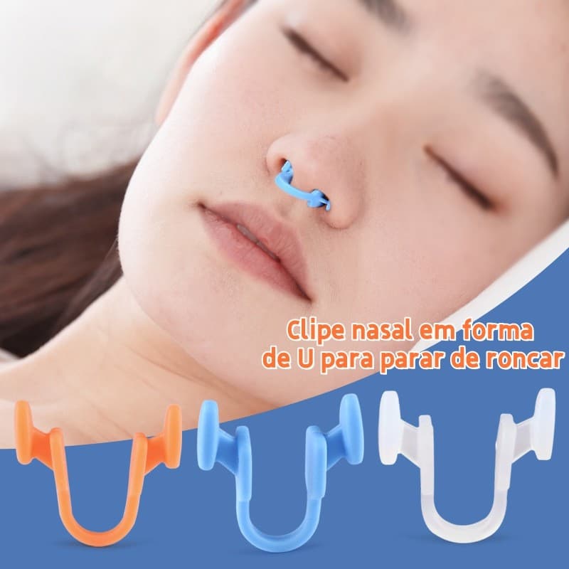 Expansor Nasal Para Parar De Roncar-Silicone Hipoalergênico-Respiração Livre À Noite