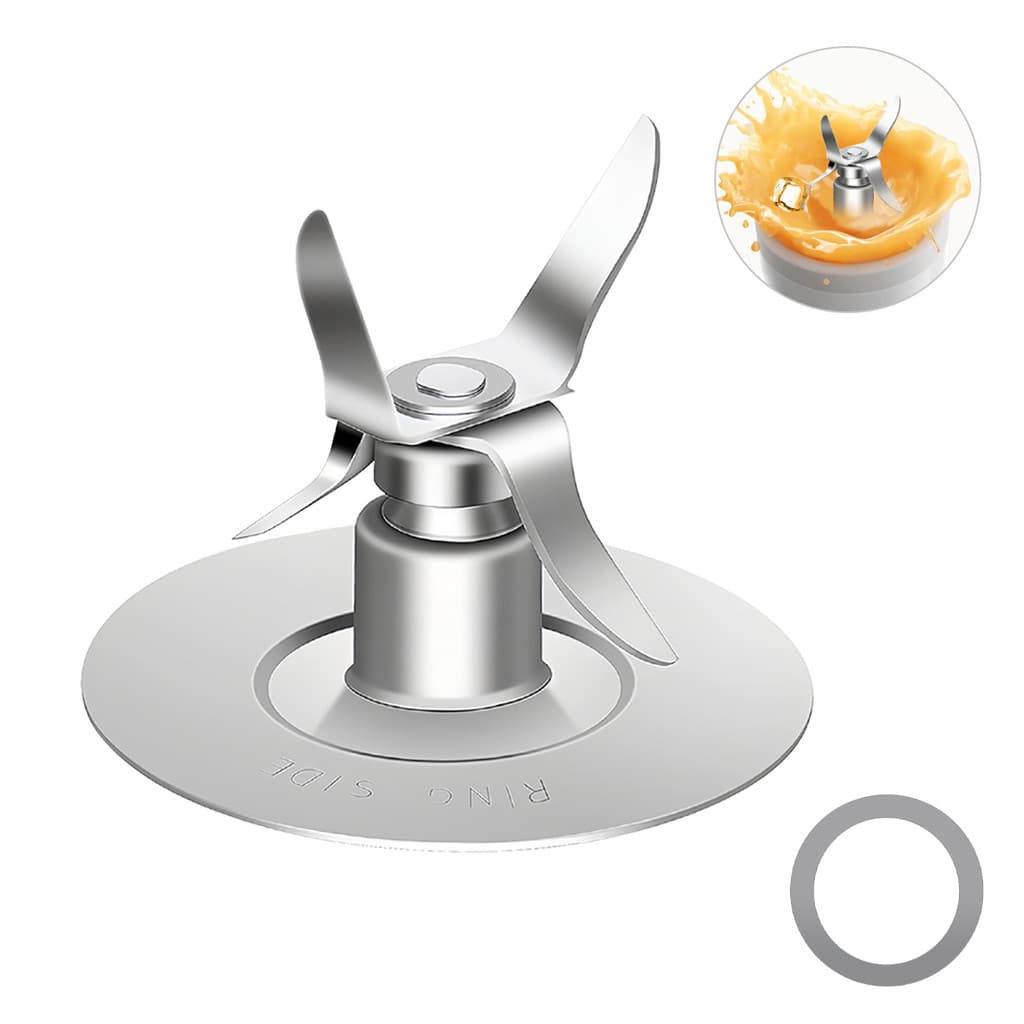 Lâmina/Tampa de Copo para Liquidificador Oster|4 Pás em Aço Inox |Vedação Incluída |Compatível com a Maioria dos Modelos