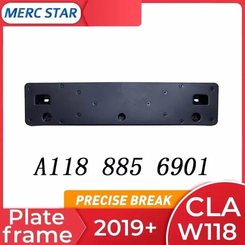 Para CLA Classe W118 Amortecedor Dianteiro Suporte Da Placa De Licença Quadro De Montagem A1188856901