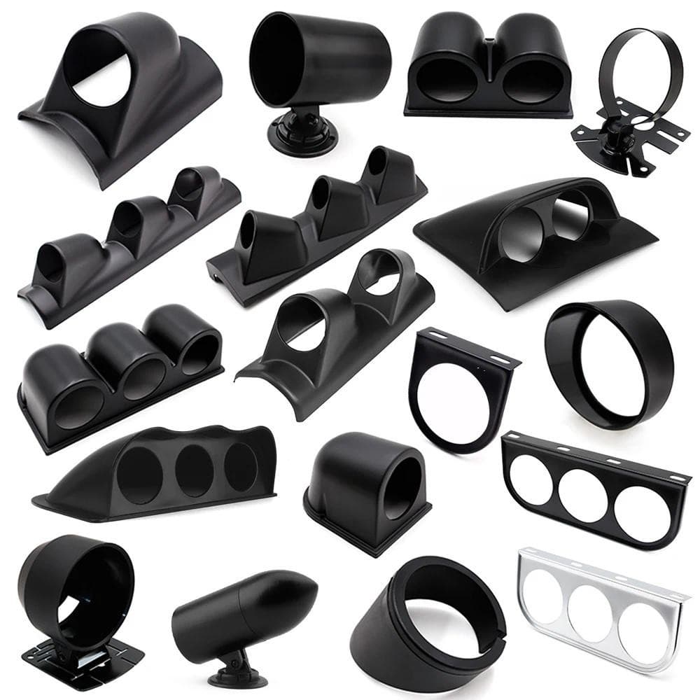 Suporte Universal Para Medidores De Carro , 2 Polegadas , 52mm , Preto , Único , Duplo , Triplo , Medidor Unidade Esquer