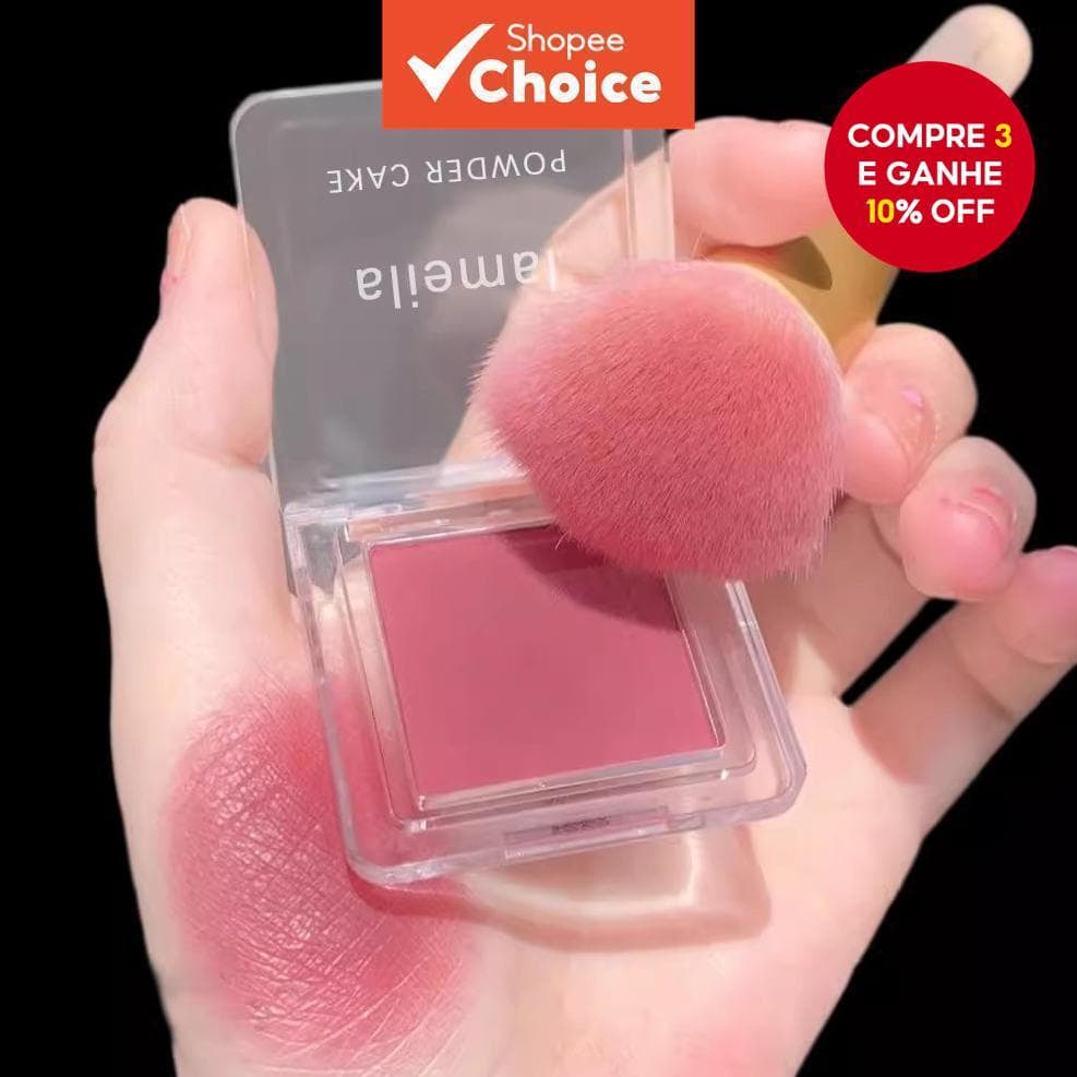 LAMEILA Paleta De Blush Monocromático De 6 Cores , Baixa Saturação , Nude Naturais Para Aparência Sem Esforço E Maquiage