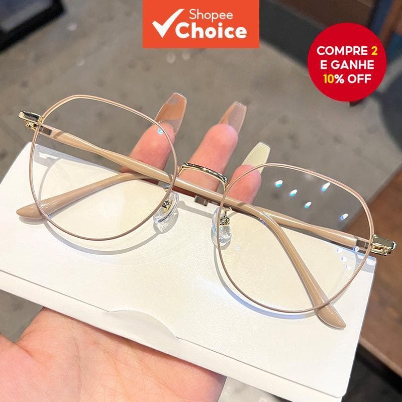 Óculos Bloqueadores De Luz Azul-Anti-Radiação Transparente Para Homens E Mulheres
