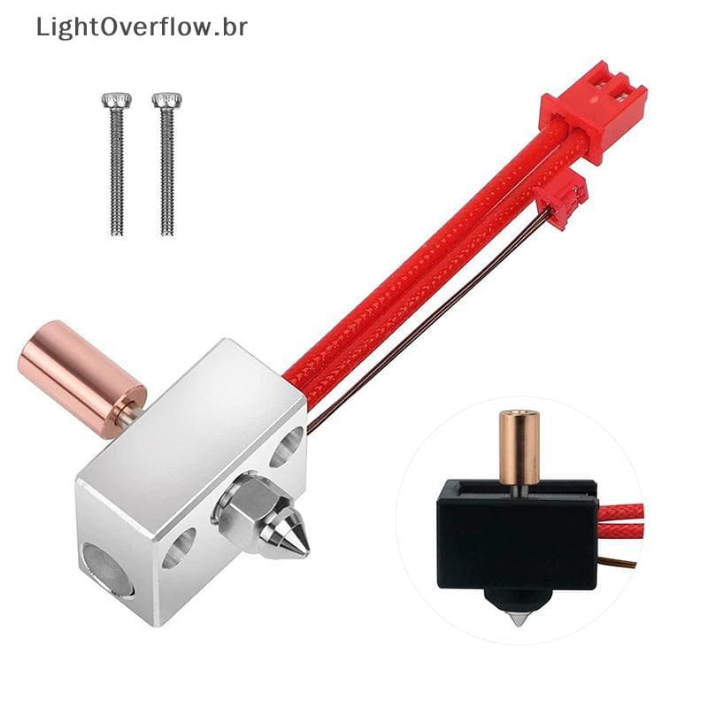 [LightOverflow] Kit De Bloco De Aquecimento S1 Spirit Hotend 24V 40W Para Impressora 3D Ender-3 S1 CR-10 Smart Pro Com E