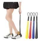 Calçadeira Para Sapato Calçador 48 cm Sapato Multicolorido Universal Fácil Prático Longo Plástico