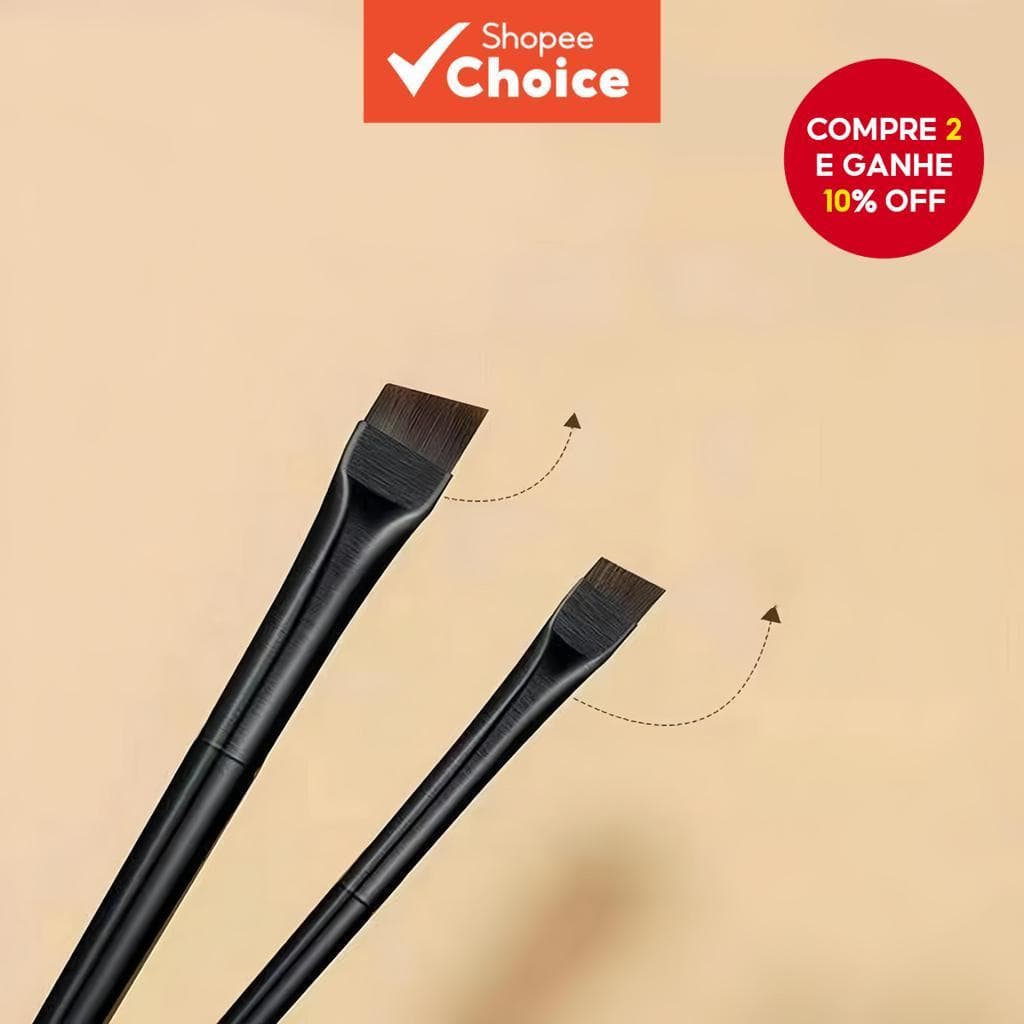 Detalhe Dos Olhos Conjunto De Pincéis De Maquiagem Sobrancelha Delineador Lâmina Olho Bicho Da Seda Ferramentas De Belez