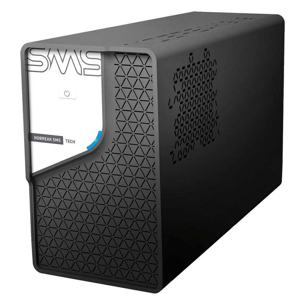Nobreak SMS TECH Line Interactive Senoidal 1800VA Bivolt Saí