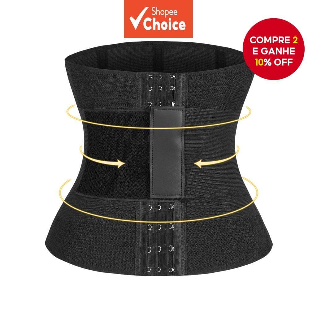 Cinto Ajustável Feminino – Modelador Para Controle De Barriga Com Fivela E Fecho De Velcro Emagrecimento Suporte De Post