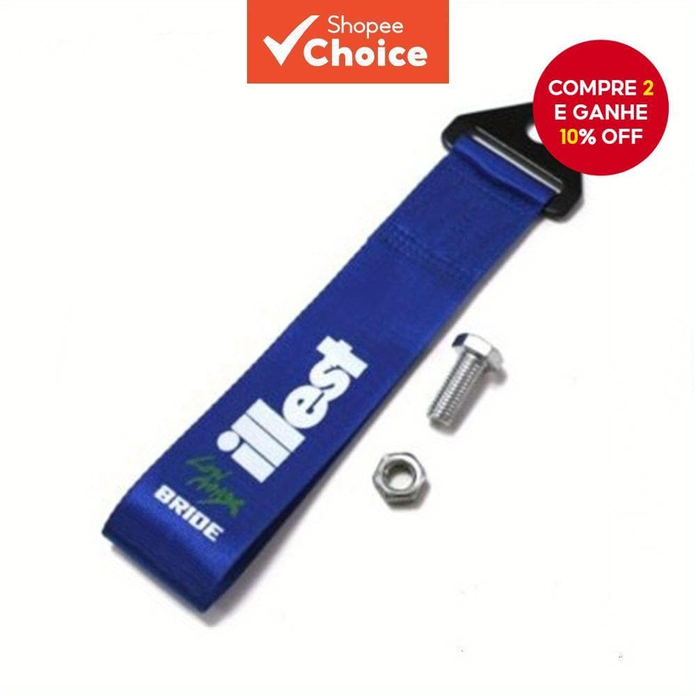 Cinta De Reboque De Nylon De Alta Resistência : Cordas Universais Para Automóveis De Corrida E Pára-Choques !