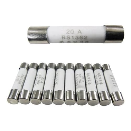 30 PÇS FUSIVEL FORNO MICROONDAS 20 AMPERES - 20AMP GRANDE