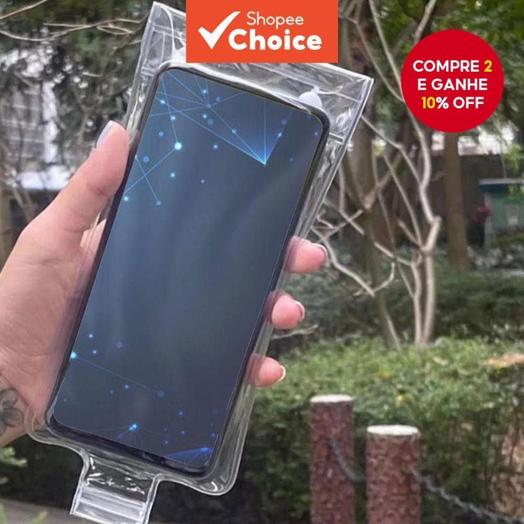 Capa De Telefone À Prova D'água Para Motocicleta , Suporte Recarregável , Tela Sensível Ao Toque , Bolsa Protetora Pilot