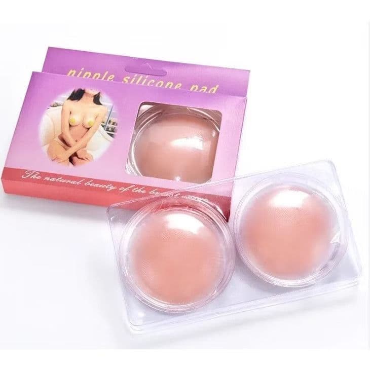 Protetor de Mamilos em Silicone Reutilizável – Adesivo Invisível e Confortável