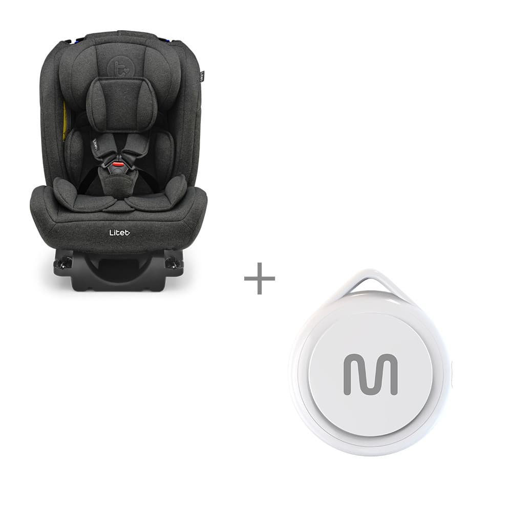 Kit Cadeirinha infantil para carro 0-36kg Litet + Rastreador MTag BB4503K