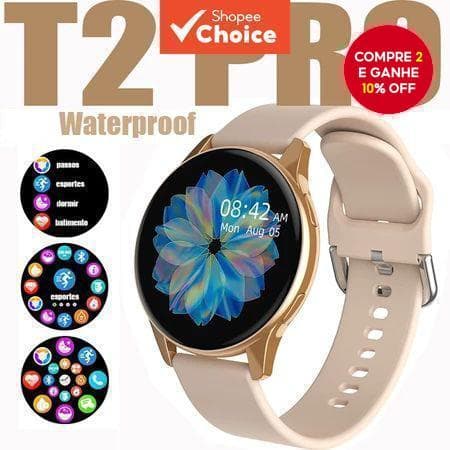 Amazfit Active 2 Smart Watch 2025 - Novo Relógio Inteligente T2 Pro com Monitor de Frequência Cardíaca, Chamadas