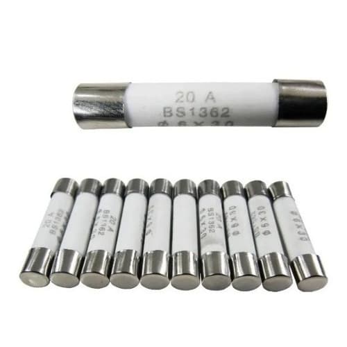 200 PÇS FUSIVEL FORNO MICROONDAS 20 AMPERES - 20AMP GRANDE