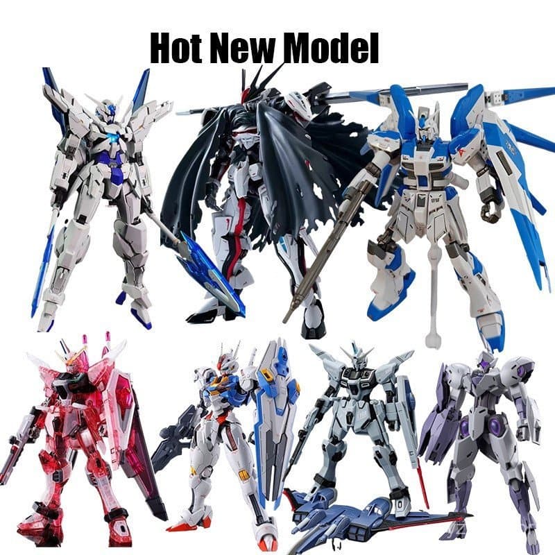 HG Gundam Load Astray Transiente Michaelis Unicorn Oi Nu-Vrabe Gandum Aéreo Barbatos Figura de Ação Brinquedos