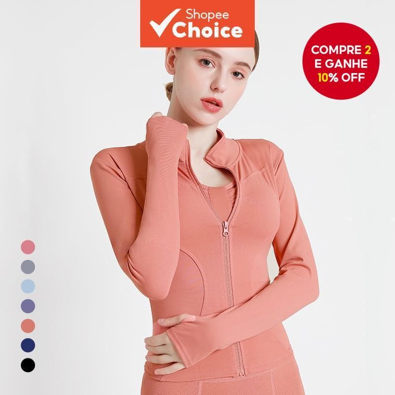 Proteção UV Slim Academia Yoga Jaqueta De Ciclismo Ao Ar Livre Fitness Sports Tops