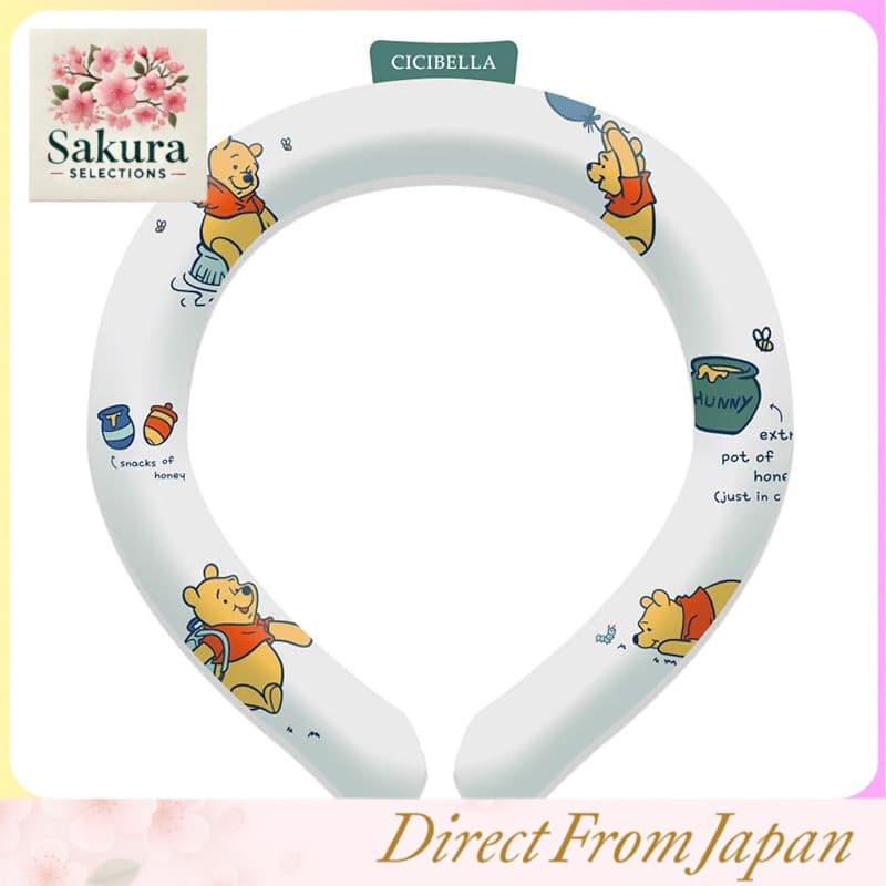 2025 New  Disney Ice Neck Ring – Natural Freezing at 28°C, 80% Increased Capacity, Neck Cooler, Cool Ring, Smart Ice, Ultra Lightweight 105g, Reusable PCM Cooling Gear for Adults & Kids, Heatstroke & Heat Relief, Ideal for Commuting, School, Outdoor, Camping, and Gifts